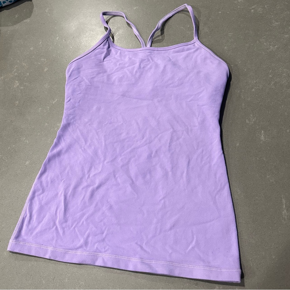 Lululemon Light Purple Racerback Tank